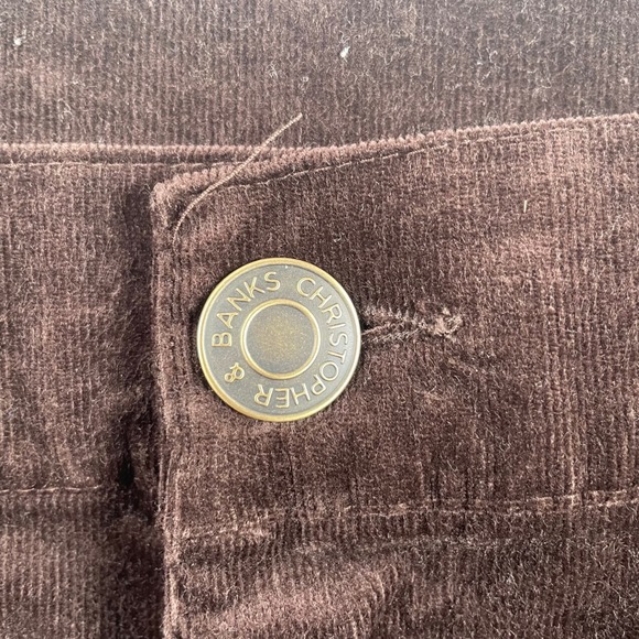 Perfect Fit Barely Boot Relaxed Fit High-Rise Corduroy Pants 24W‎ Brown - Picture 8 of 8